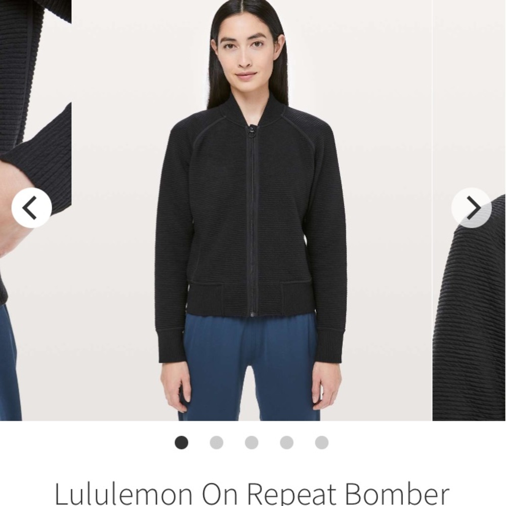 Lululemon On Repeat Bomber Jacket